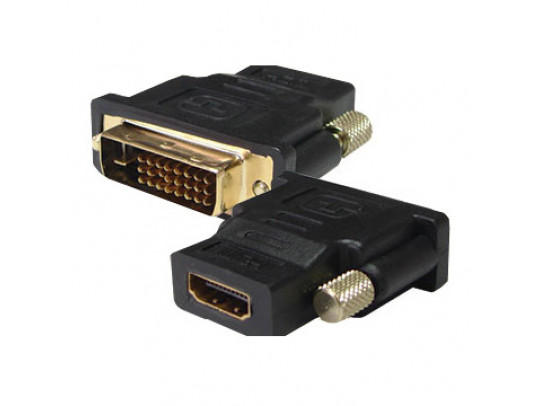 SBOX DVI -Redukcia DVI samec (24+1)/HDMI samica